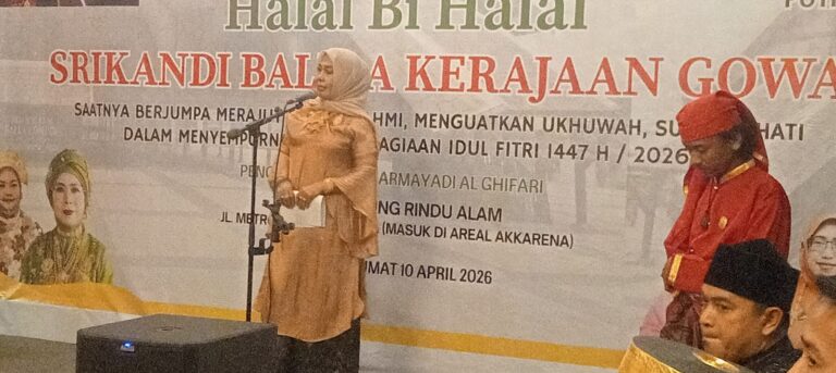 Halal Bihalal Srikandi Balira Lembaga Adat Kerajaan Gowa Berlangsung khidmat dan Penuh Rasa Kekeluargaan