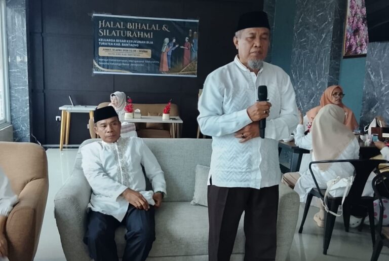 Halal Bihalal Kerukunan Bija Turatea Di Bantaeng Berlangsung Hikmad dan Meriah
